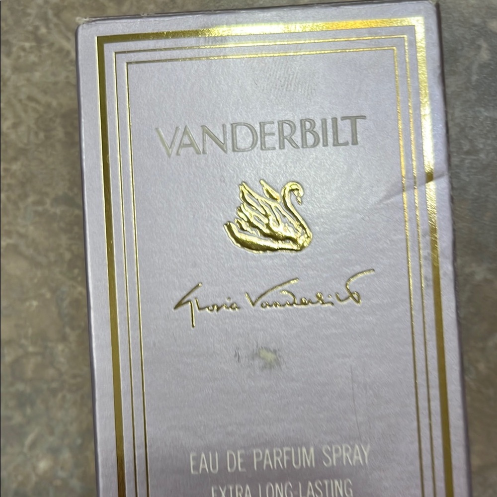 Vanderbilt - Elegant Gold and Purple NIB vintage - Picture 1 of 7